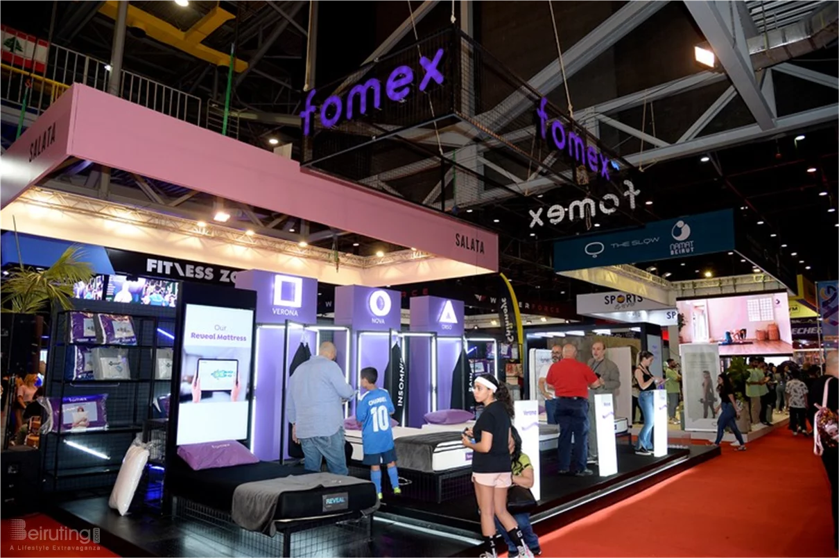 Fomex Mattress at Beirut Sports Festival